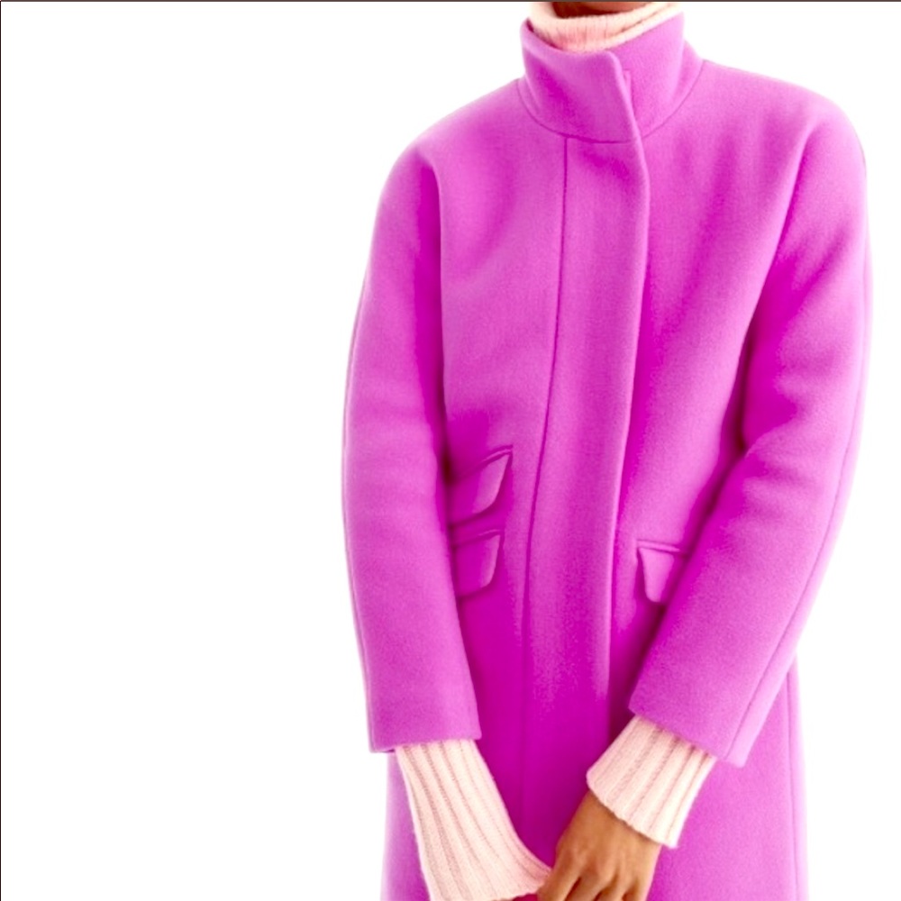 J Crew car coat.  Listed at 275.     Size 0